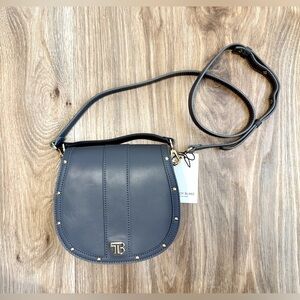 Teddy Blake Gray “The Sara” Crossbody Bag NWT